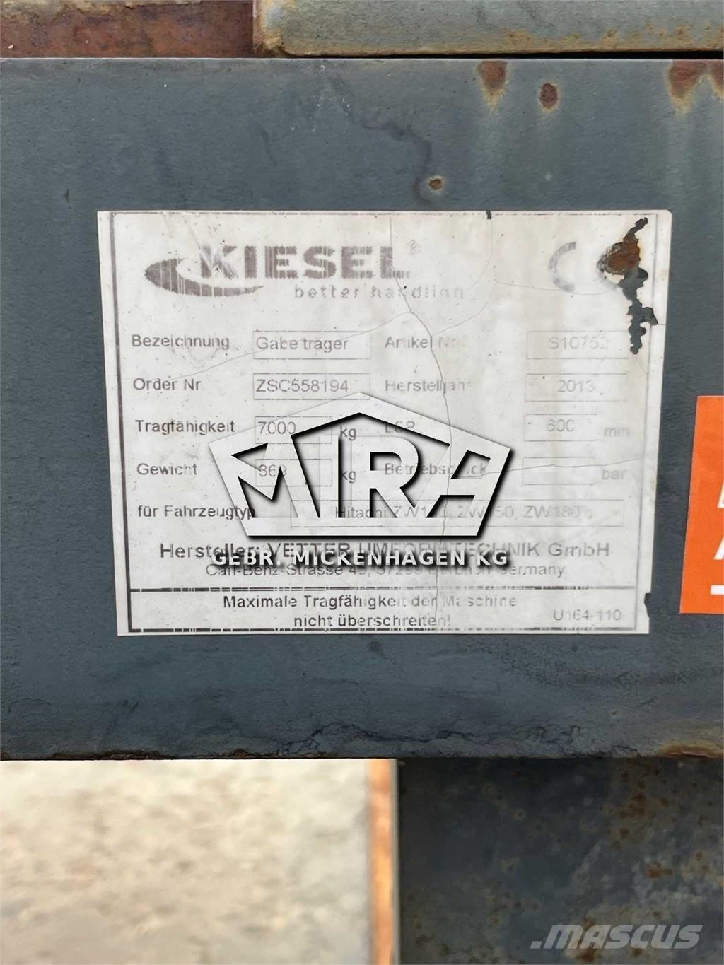 Volvo SW / L90 Çatallar