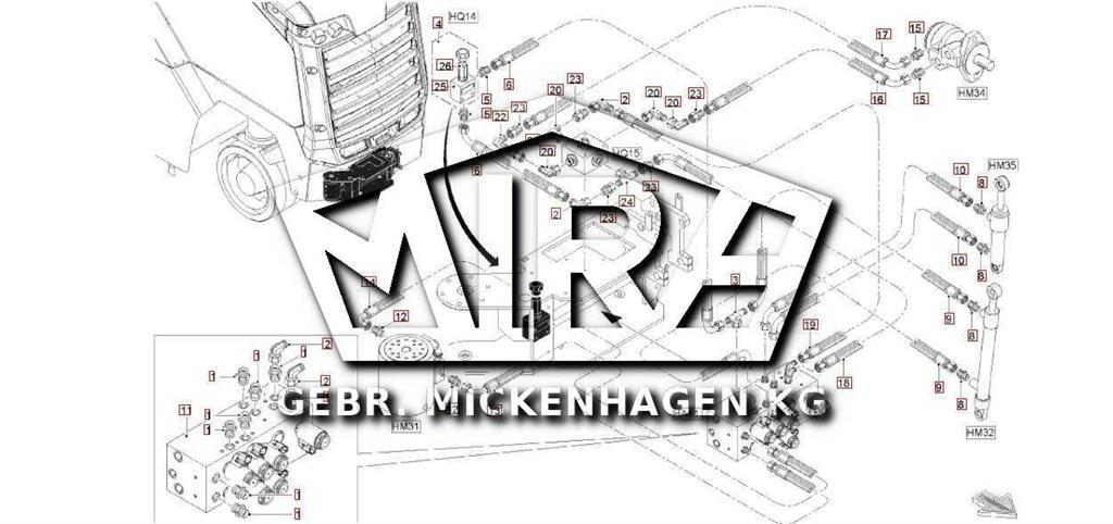 Wirtgen W50 / W60 Süpürme kamyonları