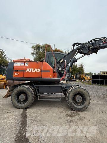 Atlas 160 W Lastik tekerli ekskavatörler
