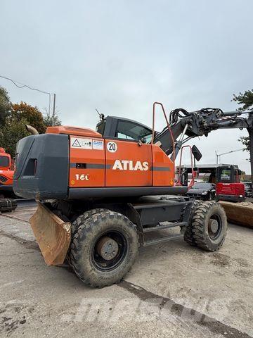 Atlas 160 W Lastik tekerli ekskavatörler