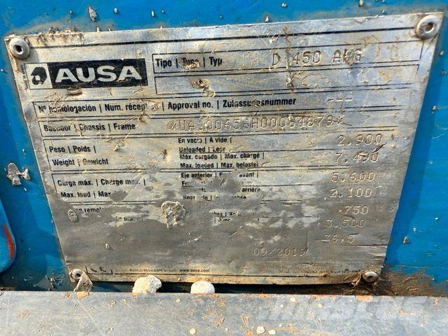 Ausa D 450 Belden kirma kaya kamyonu