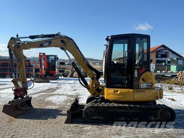 CAT 305.5E2 Mini ekskavatörler, 7 tona dek