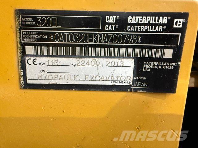 CAT 320 EL Paletli ekskavatörler