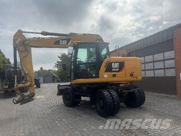 CAT M318F Lastik tekerli ekskavatörler