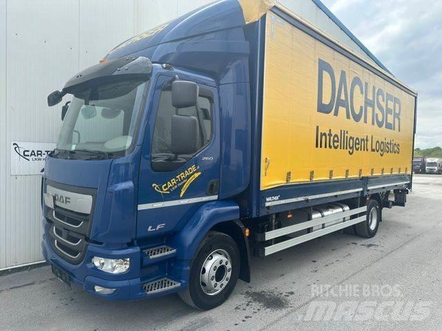 DAF LF 260 Kayar tenteli kamyonlar