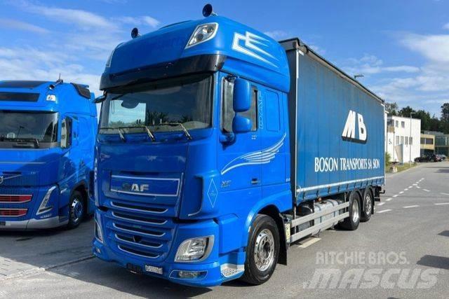 DAF XF510 6x2 Kayar tenteli kamyonlar