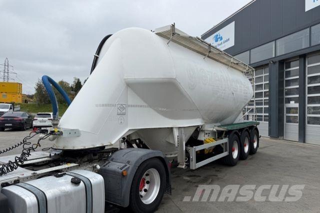 Feldbinder 35m3 Tanker yari çekiciler