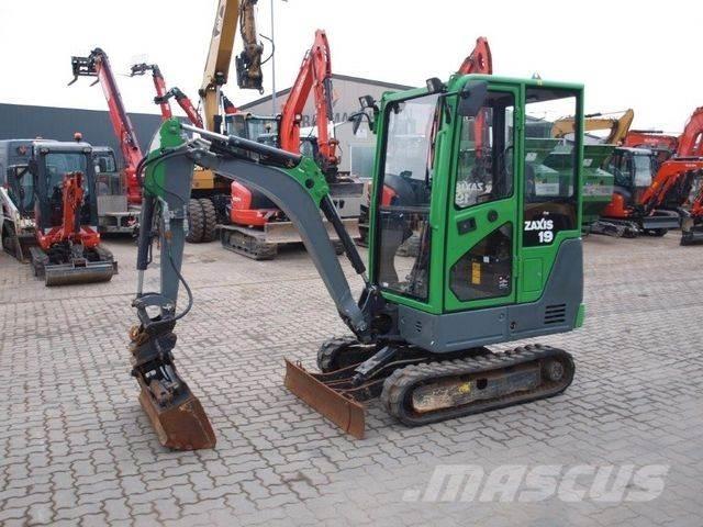 Hitachi ZX19-5 Mini ekskavatörler, 7 tona dek