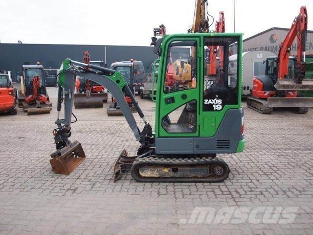 Hitachi ZX19-5 Mini ekskavatörler, 7 tona dek