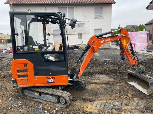 Hitachi ZX19-6 Mini ekskavatörler, 7 tona dek