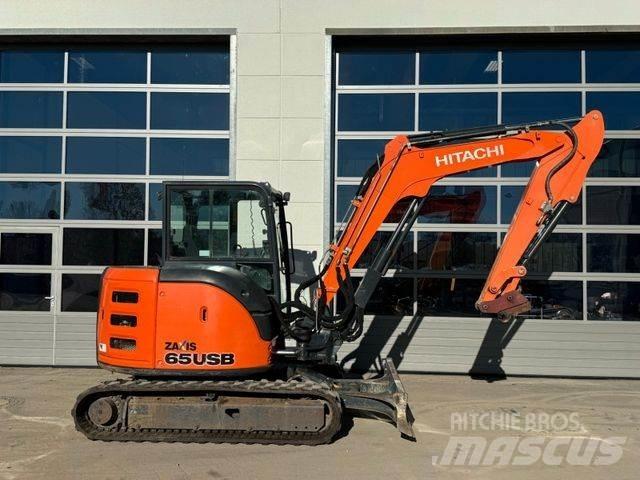 Hitachi ZX65USB-5 Mini ekskavatörler, 7 tona dek
