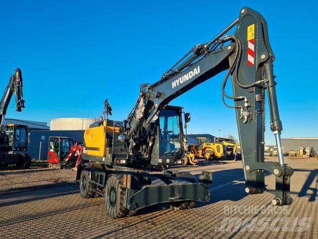 Hyundai HW140A Lastik tekerli ekskavatörler