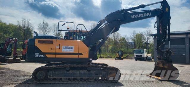 Hyundai HX 210 AL Paletli ekskavatörler