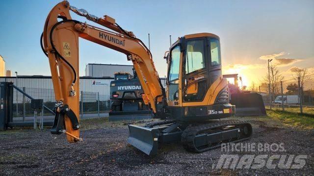 Hyundai R35z-9A Mini ekskavatörler, 7 tona dek