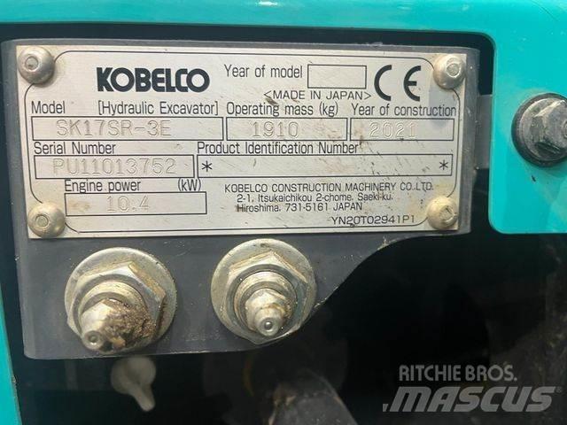 Kobelco SK 17 SR Mini ekskavatörler, 7 tona dek