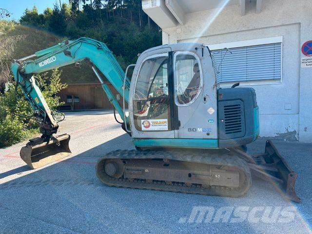 Kobelco SK80 MSR-1E Mini ekskavatörler, 7 tona dek