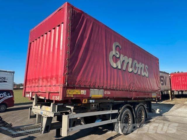 Krone 7,45 Edscha Kayar tenteli kamyonlar