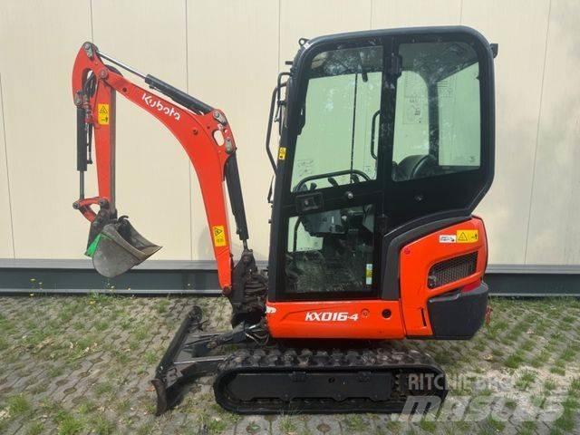 Kubota KX016-4 Mini ekskavatörler, 7 tona dek