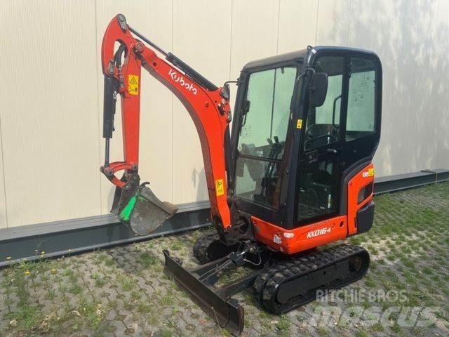Kubota KX016-4 Mini ekskavatörler, 7 tona dek