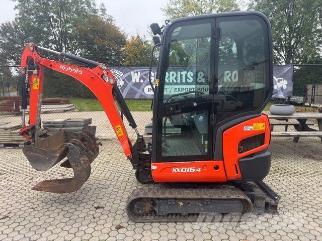 Kubota KX016-4 Mini ekskavatörler, 7 tona dek
