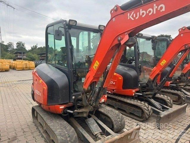 Kubota KX027-4 Mini ekskavatörler, 7 tona dek