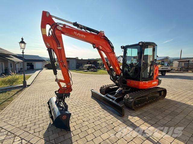 Kubota KX057-4 Mini ekskavatörler, 7 tona dek