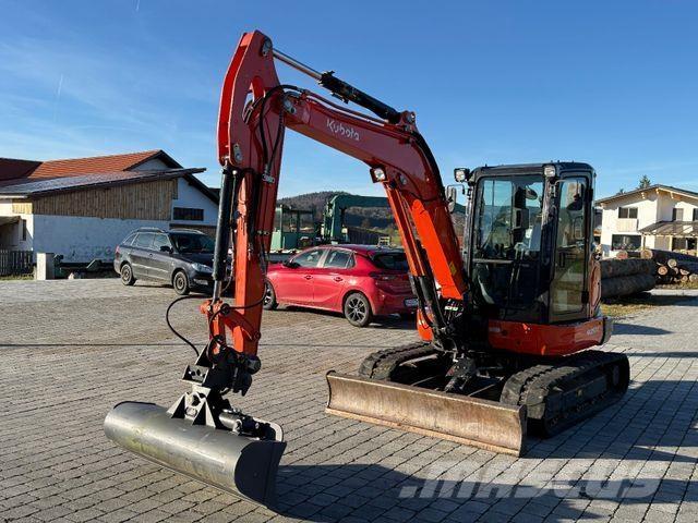Kubota KX057-4 Mini ekskavatörler, 7 tona dek