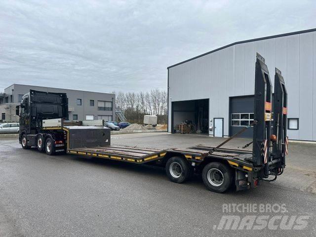 Langendorf Tiefbett Low loader yari çekiciler