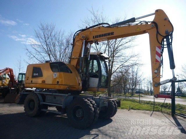 Liebherr A 914 Litr. Lastik tekerli ekskavatörler