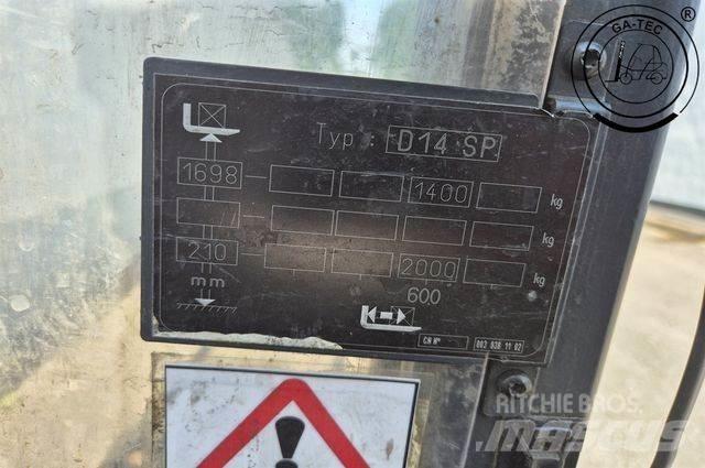 Linde D14SP-133-01 Yüksek seviye siparis toplayici