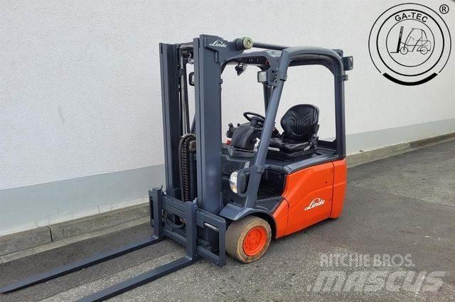Linde E15 Elektrikli forkliftler