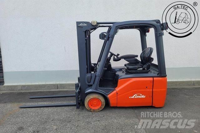 Linde E15 Elektrikli forkliftler