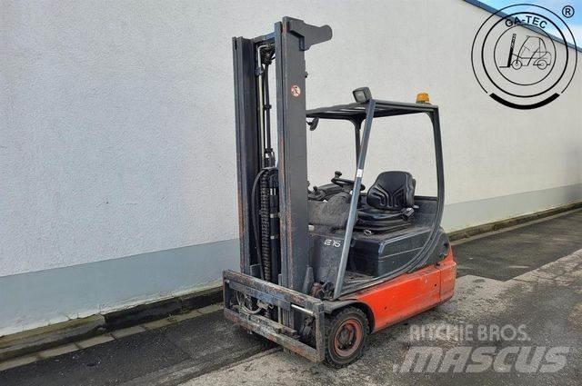 Linde E16 Elektrikli forkliftler