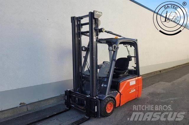 Linde E16L Elektrikli forkliftler