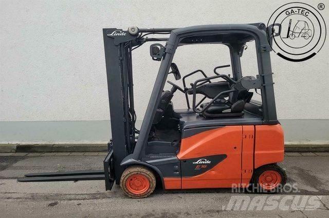 Linde E16P Elektrikli forkliftler