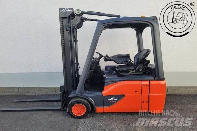 Linde E18 Elektrikli forkliftler