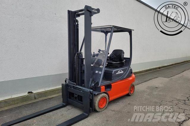 Linde E18PH Elektrikli forkliftler
