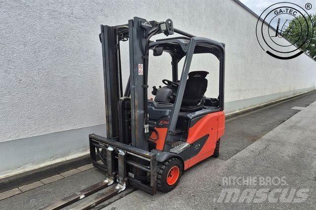 Linde E20PH Elektrikli forkliftler