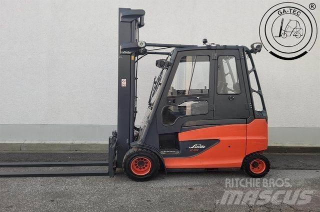 Linde E35HL Elektrikli forkliftler
