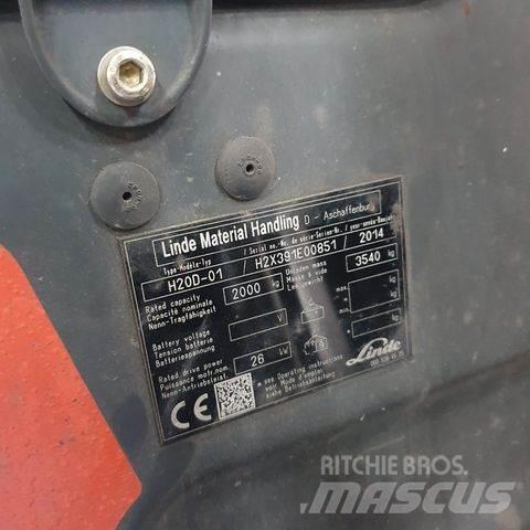 Linde H20D-01 Dizel forkliftler