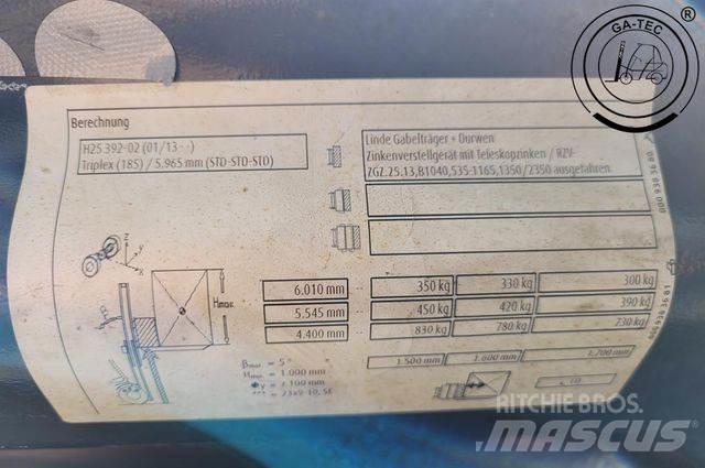 Linde H25T LPG'li forkliftler