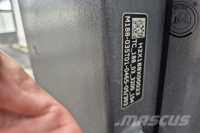 Linde H30T/393-02 LPG'li forkliftler