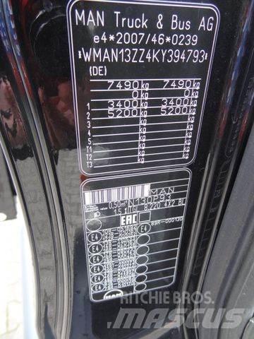 MAN TGL 8.220 BL Kayar tenteli kamyonlar