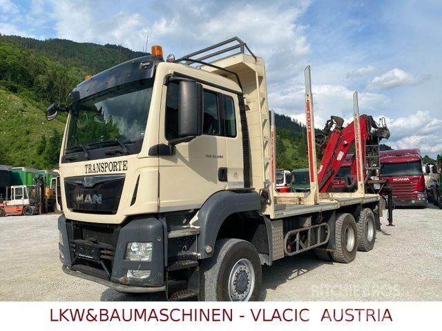 MAN TGS 33.480 6x6 Tomruk kamyonlari