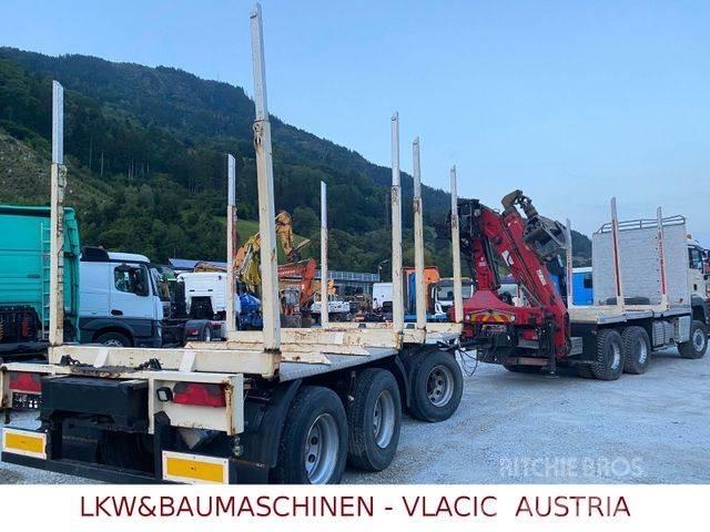 MAN TGS 33.480 6x6 Tomruk kamyonlari