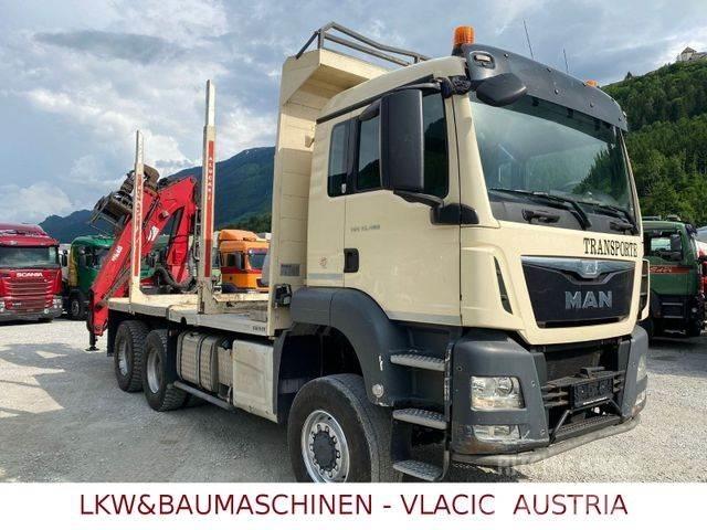 MAN TGS 33.480 6x6 Tomruk kamyonlari