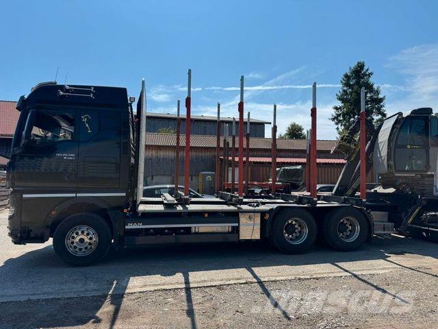 MAN TGX 26.580 Tomruk kamyonlari