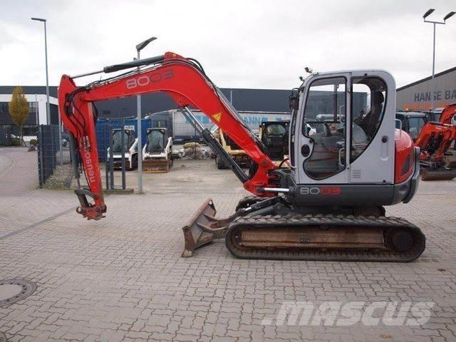 Neuson 8003 RD Mini ekskavatörler, 7 tona dek