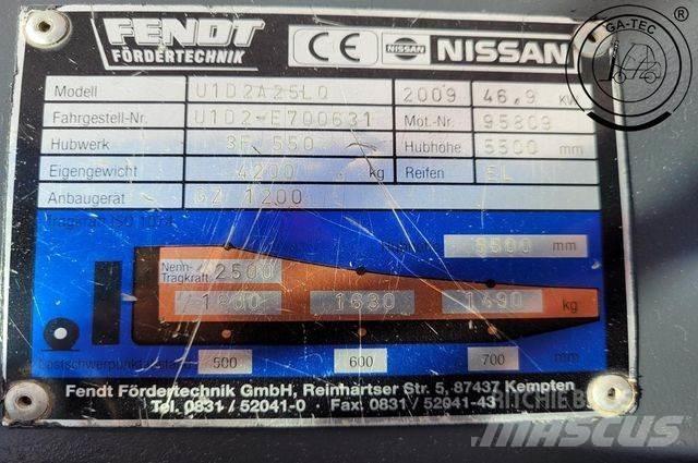 Nissan U1D2A25LQ LPG'li forkliftler