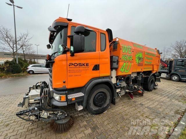 Scania G360 Süpürme kamyonları